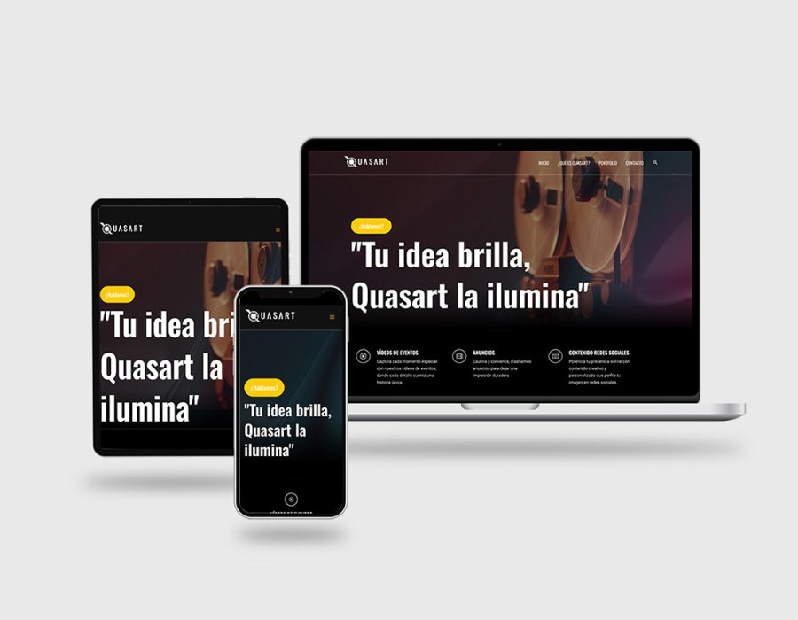 Quasart-Diseño Web